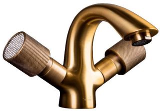 Смеситель для раковины Boheme ROYAL, Комплект золото