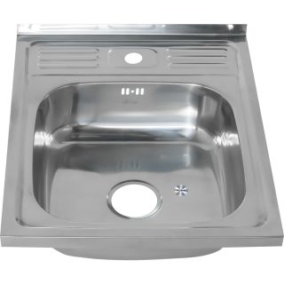 Мойка 5060 Melana 0,8/180 хром с сифоном (004/2 *10)