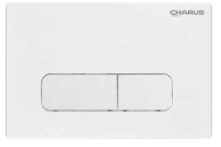 Клавиша смыва Charus Elegia FP.320.11.01 белый глянцевый