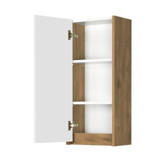 Шкаф Акватон Сканди белый/дуб рустикальный 1A255003SDZ90