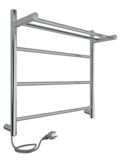 Полотенцесушитель электрический Indigo Line LСLE50-50PR с полкой 50x50 см хром