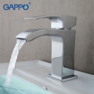 Смеситель для раковины Gappo G1007-1 хром