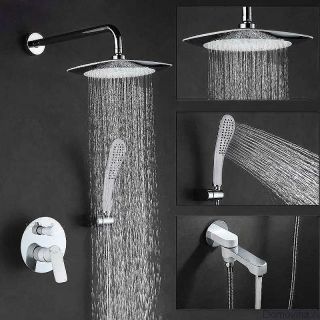 Душевой комплект Gappo G7148-8 белый/хром