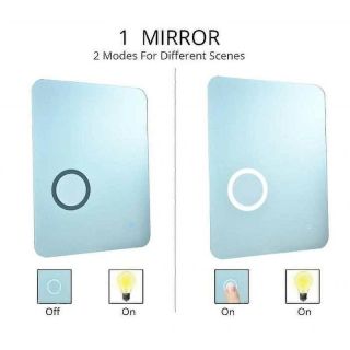 Зеркало с подсветкой Gappo G602 60 см сенсорный выключатель