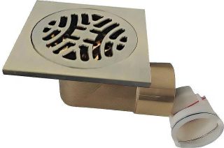 Душевой трап Gappo G81006-4 бронза