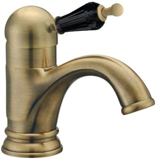 Смеситель для раковины Boheme MEDICI Ripresa с черным SW_Комплект бронза