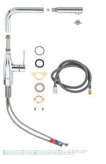 Смеситель для кухни Grohe Essence 30270000 Хром