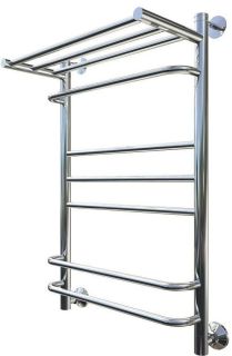 Водяной полотенцесушитель Тругор Идеал комби НП 3 П с полкой 80x50см хром Идеал/комби3/нп8050П