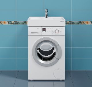 Раковина над стиральной машиной СанТа Юпитер 900130 60см белый