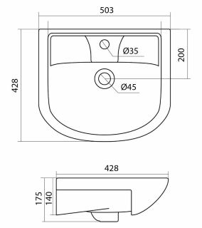 Раковина для мебели Style Line Ладога ЛС-00000159