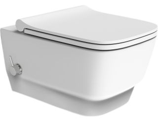 Подвесной унитаз Boheme Bello 971-2-MW с функцией биде белый матовый