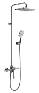 Душевая стойка Milleau ELEGANT MLV13223PDD-GM оружейный серый полуглянцевый