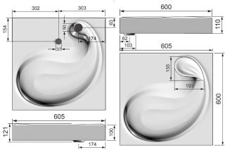 Раковина над стиральной машиной Stella Polar Бьянка 60см белый SP-00000797