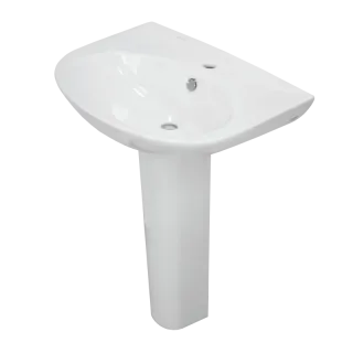 Пьедестал к умывальнику Sanita Luxe Classic PD.FS/Classic/N/WHT.G/S1 69 см