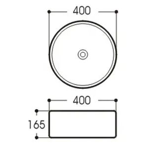 Раковина-чаша Aquatek 40 AQ5118-00 Белая
