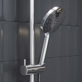 Душевая стойка Damixa Jupiter 977800000 с термостатом Хром