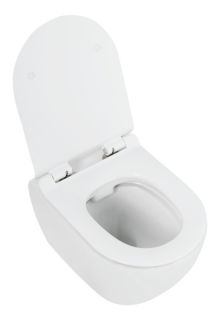 Подвесной унитаз Cezares Stylus безободковый белый CZR-513-TH-R