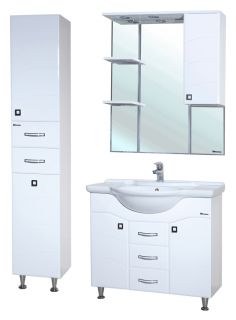 Тумба под раковину Bellezza Джулия 75см белый 00000010098