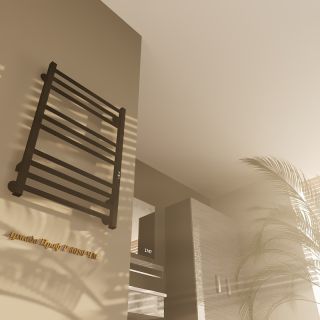 Электрический полотенцесушитель Altasan АрмадаПроф АрмадаПрофР8050ЧМ Черный муар 80х50