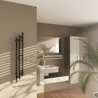 Электрический полотенцесушитель Altasan Бриз Бриз12017ЧМ Черный муар 120х17