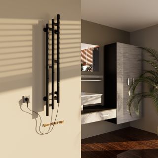 Электрический полотенцесушитель Altasan Бриз Бриз12017ЧМ Черный муар 120х17