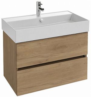 Тумба под раковину Jacob Delafon Tolbiac 80см дуб давос натуральный EB2382-E75
