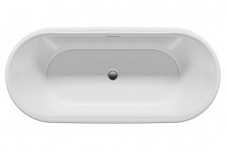 Акриловая ванна Riho Modesty Glossy Fall B090005005 170х76см заполнение через перелив белый