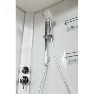 Душевая кабина Deto А102 L с гидромассажем 120х80х220 см