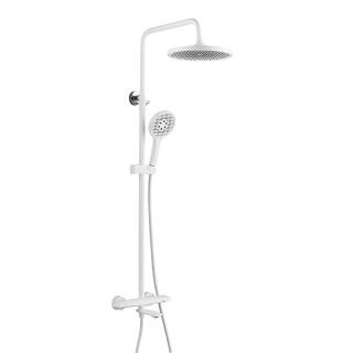 Душевая стойка Rose R3936C белый