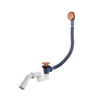 Слив-перелив для ванны Raglo R600.31.33 автомат 60 см матовая медь