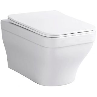 Комплект унитаза с инсталляцией Aquatek Set Aquatek Амадео cm-009 4в1 с сиденьем Микролифт и Белой клавишей смыва