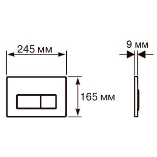 Комплект унитаза с инсталляцией Aquatek SET AQUATEK ПОЛАРИС-018 4в1 с сиденьем Микролифт и клавишей смыва белой