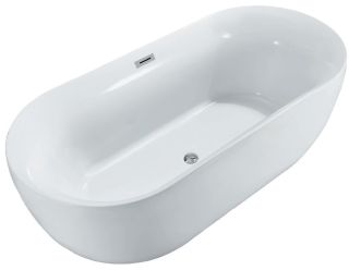 Акриловая ванна Aquatek Афина 170x78см белый AQ-44778