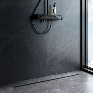 Душевой лоток AM.PM MasterFlow 100 W01SC-S11-100-05BM с Черной матовой решеткой Slim line