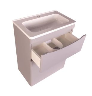 Тумба под раковину Style Line Бергамо СС-00002309 мини 60 Люкс антискрейтч Plus 60 см