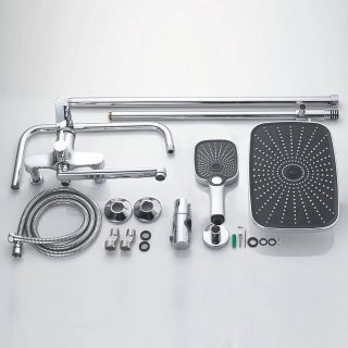 Душевая стойка Shevanik S6236 хром