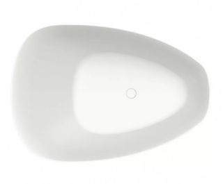 Ванна из искусственного камня Riho Toledo B126001105 160x110см белый