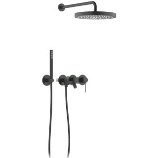 Душевой комплект Timo Saona SX-2348/03SM чёрный матовый