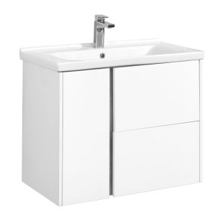 Тумба под раковину Акватон Стоун 80см белый 1A228201SX010