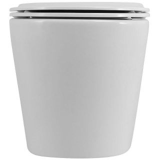 Унитаз подвесной ArtMax Tito AM2380CHRV/SC безободковый с сиденьем микролифт белый