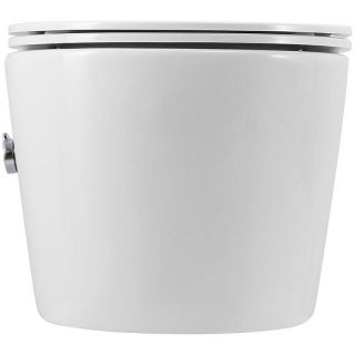 Унитаз подвесной ArtMax Zoe AM9322C1CHR/SC с функцией биде безободковый с сиденьем микролифт белый