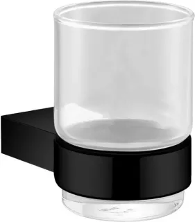 Стакан Aquanet 241902 чёрный матовый