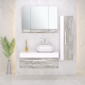 Пенал Runo универсальный подвесной Вудлайн 35 (00-00001012)