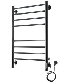Полотенцесушитель электрический Domoterm Медея DMT П8 500х800 EK R чёрный
