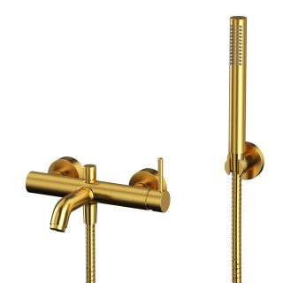 Смеситель для ванны Omnires Y матовое золото Y1231GLB