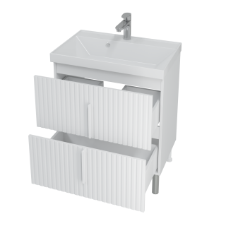 Напольная тумба под раковину Санта Юпитер 700363 70 см белый