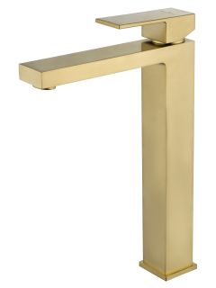 Смеситель для раковины Wonzon & Woghand Cube WW-88239016-BG брашированное золото