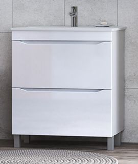 Тумба под раковину напольная Vigo Grani tn.GRI.ELI.60.2Y 60 см белый