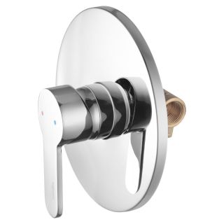 Встраиваемый смеситель Swedbe Platta 5517 подключение на один выход хром