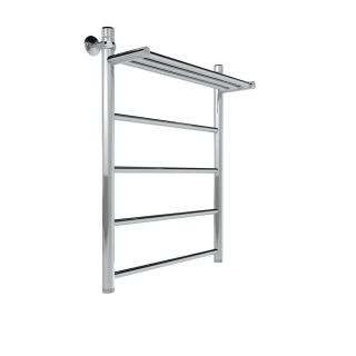 Полотенцесушитель водяной Indigo Line LLSHW70-60P с полкой 70x60 см хром